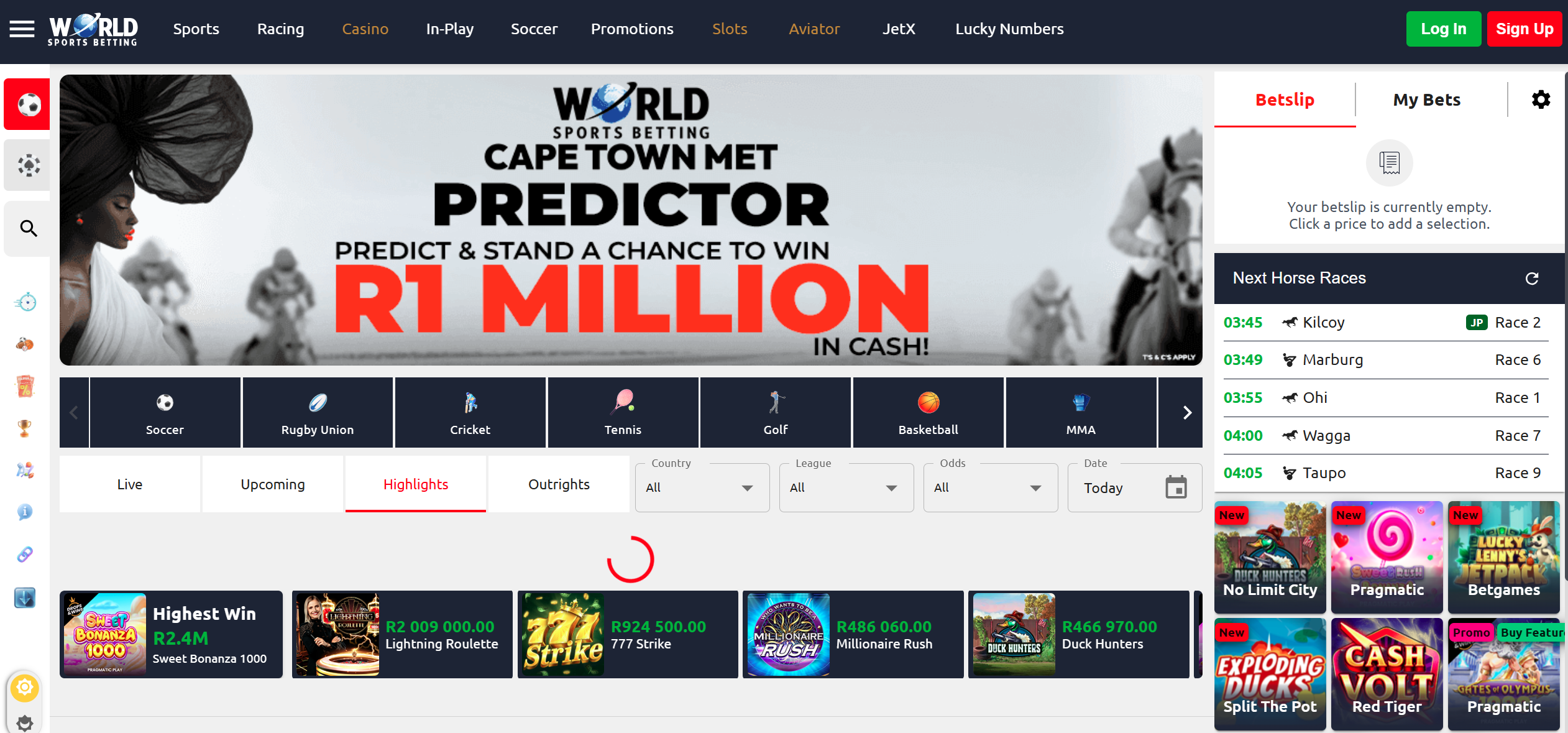 World Sports Betting